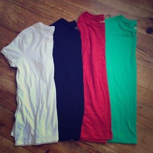 Mossimo tees.  Four pack.